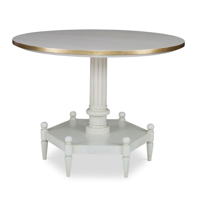 Ambella Home Atrium Center Table in Linen 07285-910-007