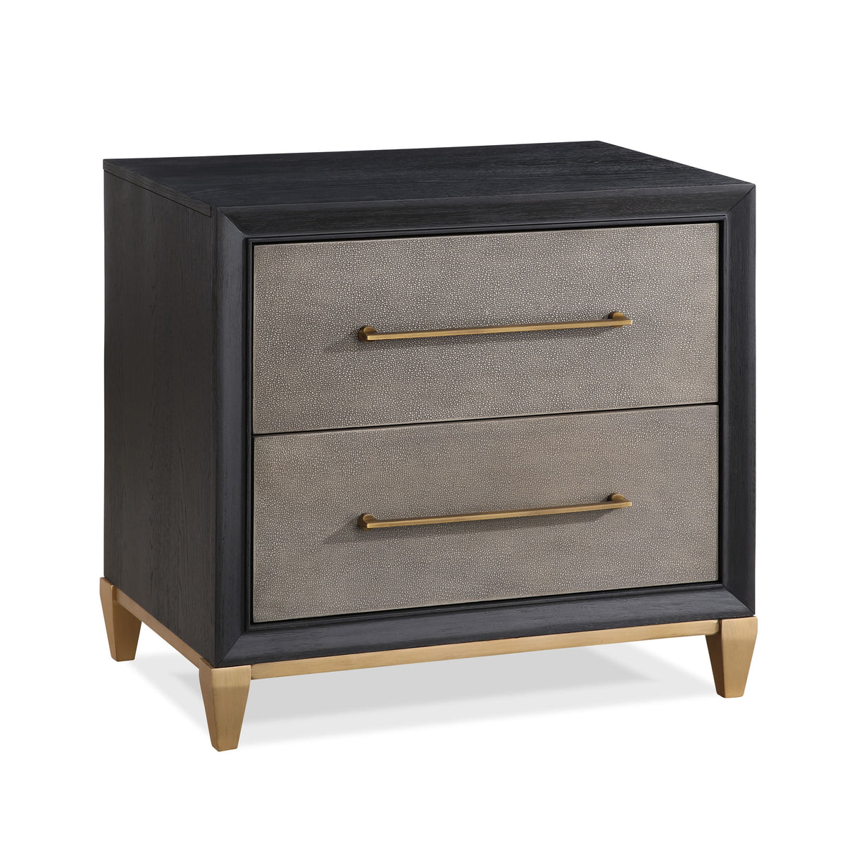 Payson – Nightstand – Black & Gray