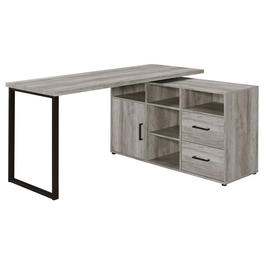 Hertford – L-Shape Office Desk with Storage