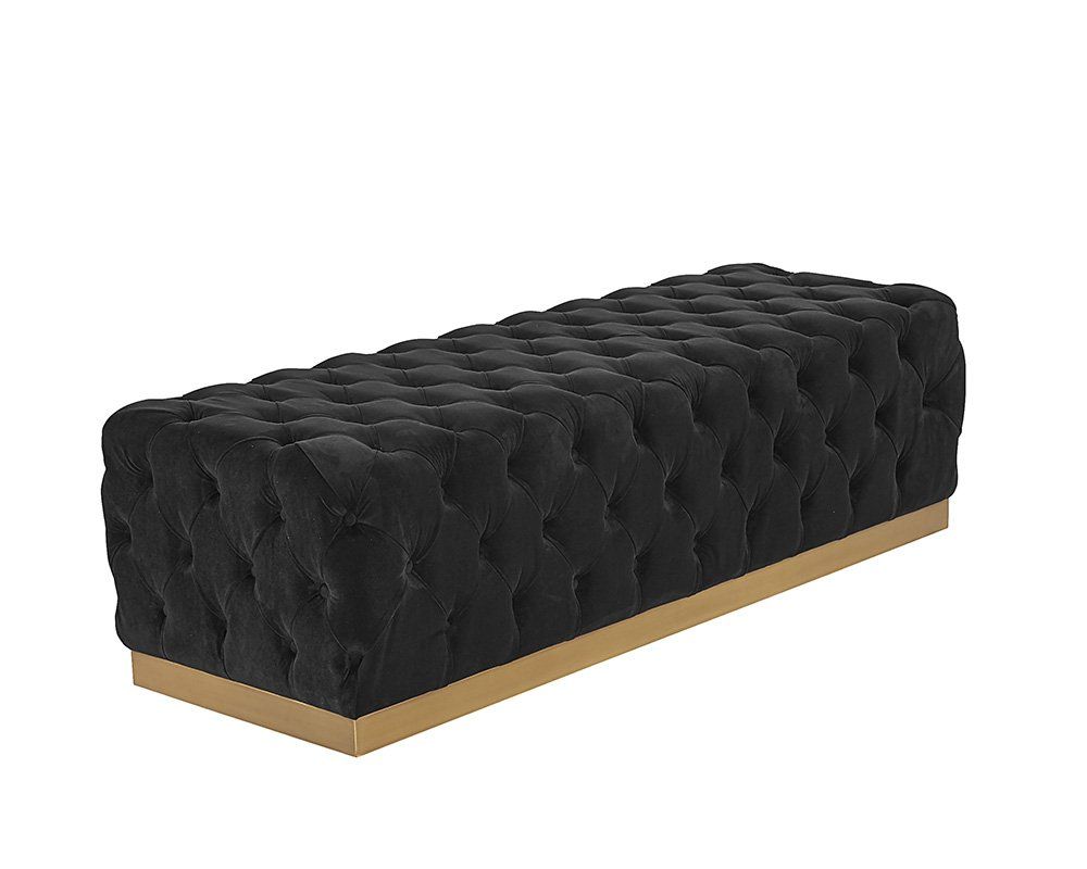 SUNPAN Irongate Babette Bench in Abbington Black/Brass 105110  CODE:UNIV20 for 20% Off