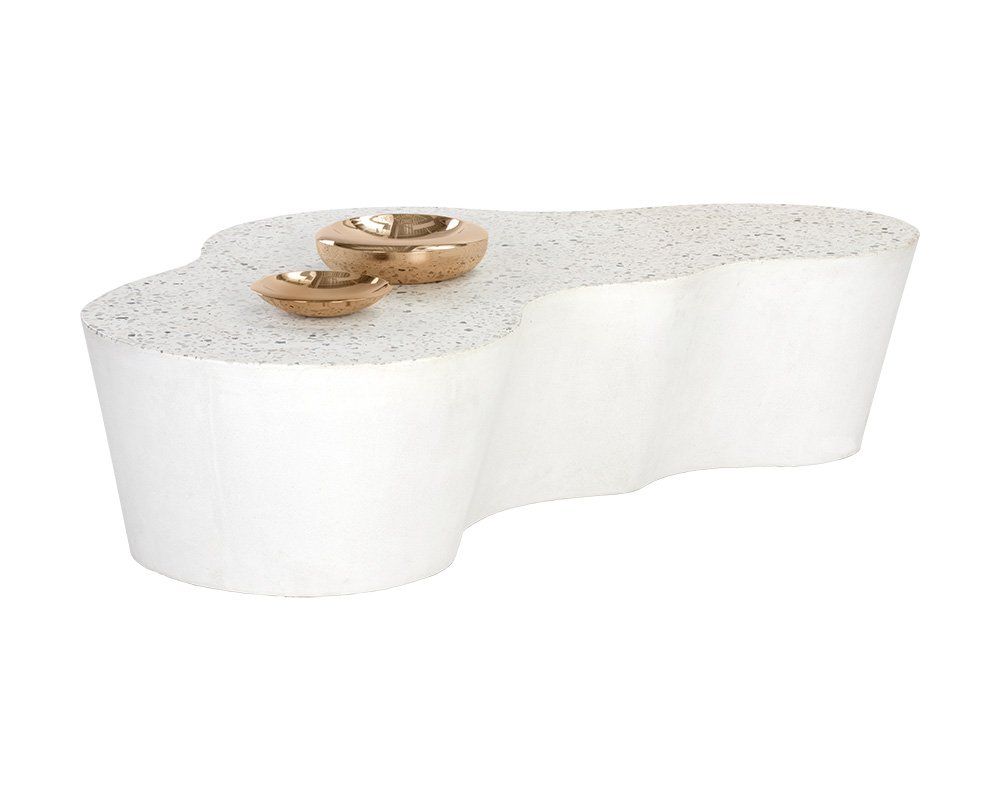 SUNPAN MIXT Ava Coffee Table in Terrazzo 106286 CLOSEOUT  CODE:UNIV20 for 20% Off