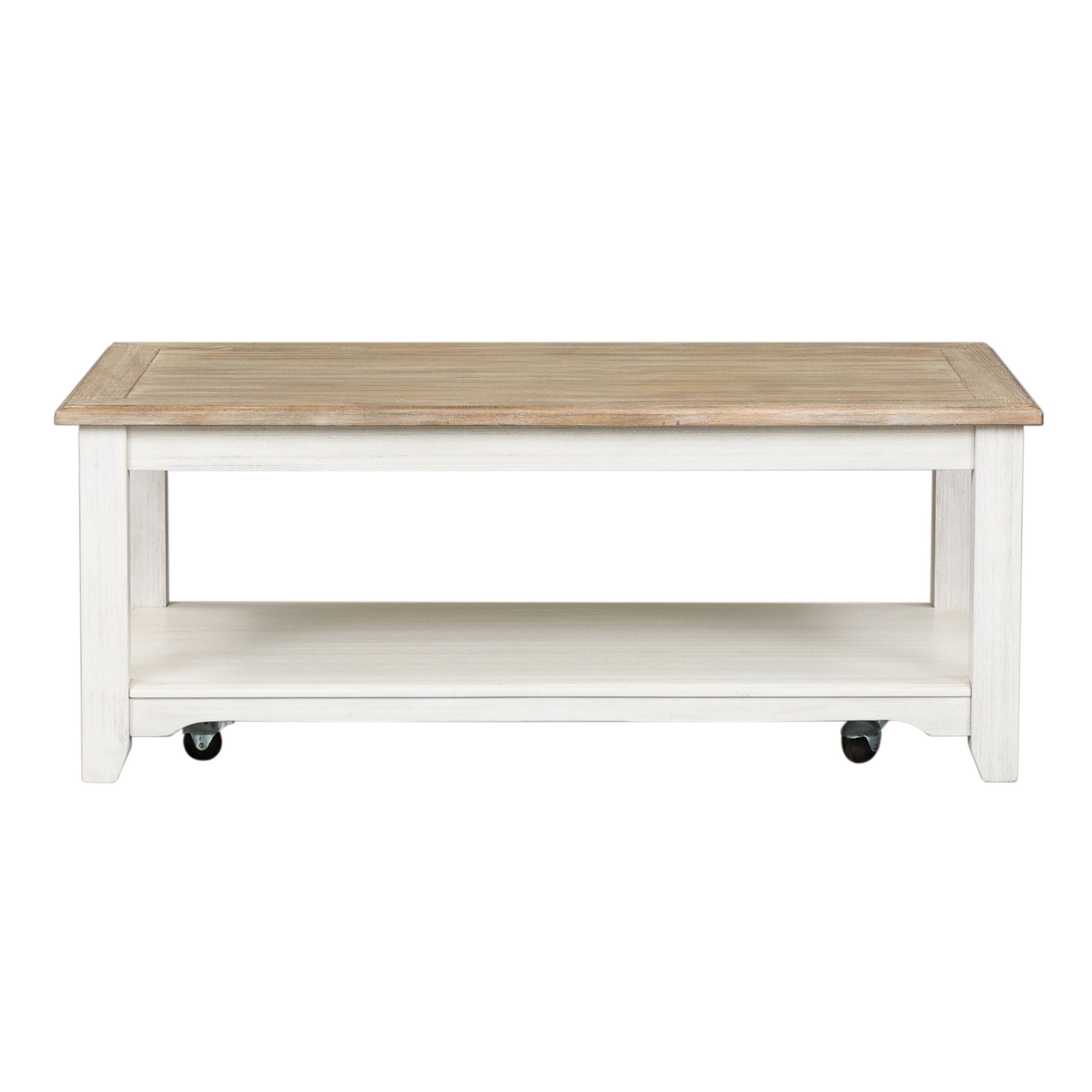 Liberty Furniture Summerville – Rectangular Cocktail Table – White