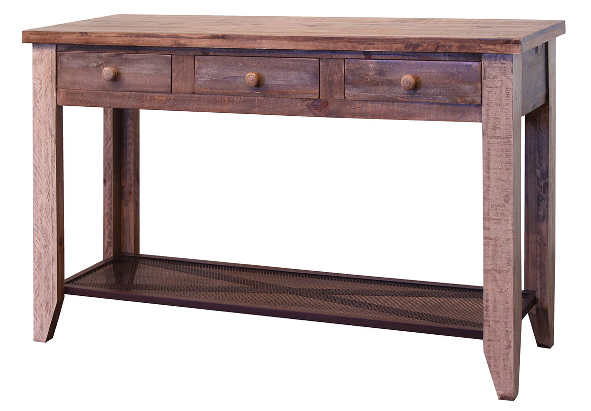 International Furniture Direct Antique – Multicolor 3 Drawers Sofa Table