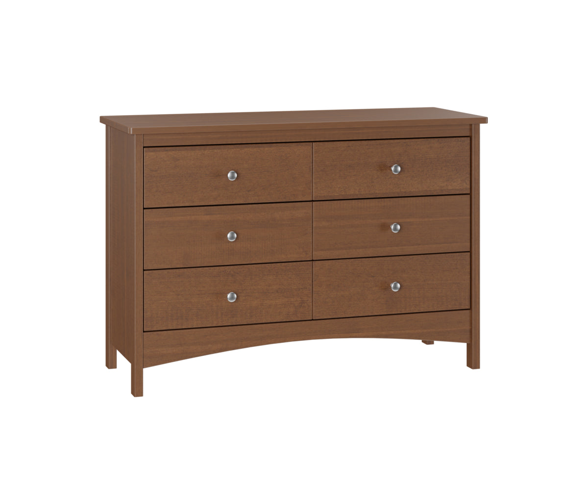 Weaver Kraft Furnishings Metro Dresser Brown Maple: Natural Walnut