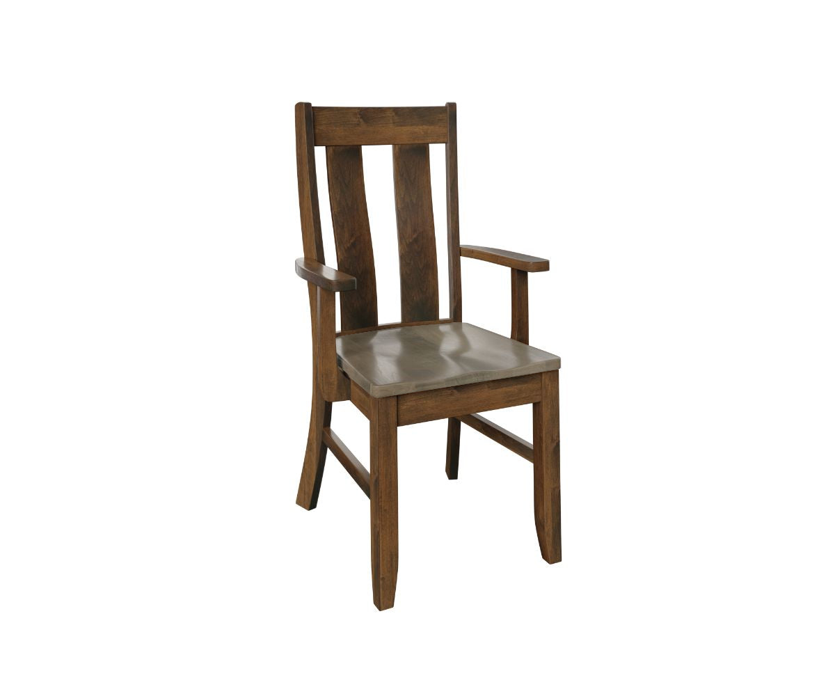 Artisan Chairs Garrison Chair Brown Maple: OCS Earthtone