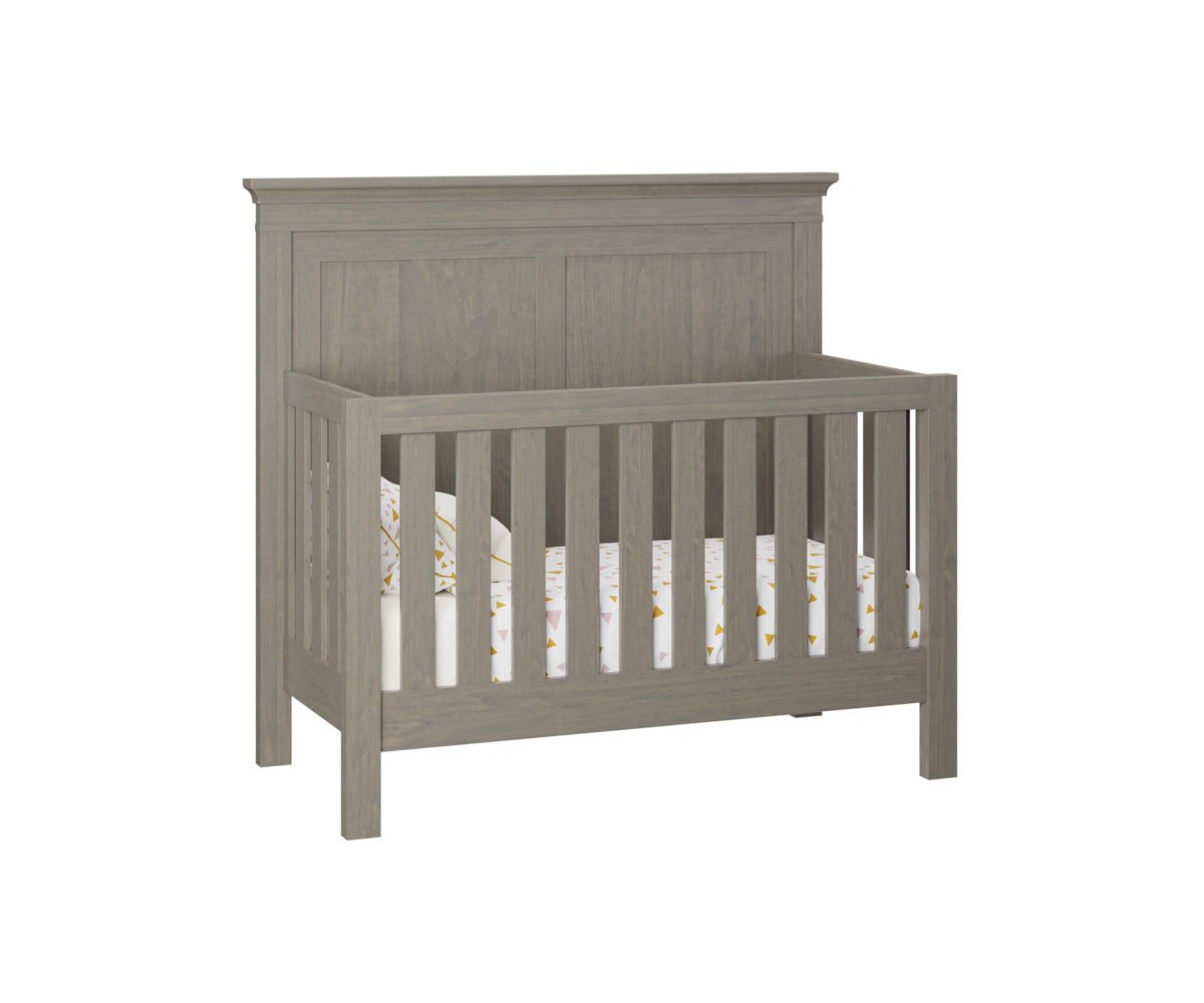 Kid’s Comfort Haven Crib Brown Maple: FC Driftwood