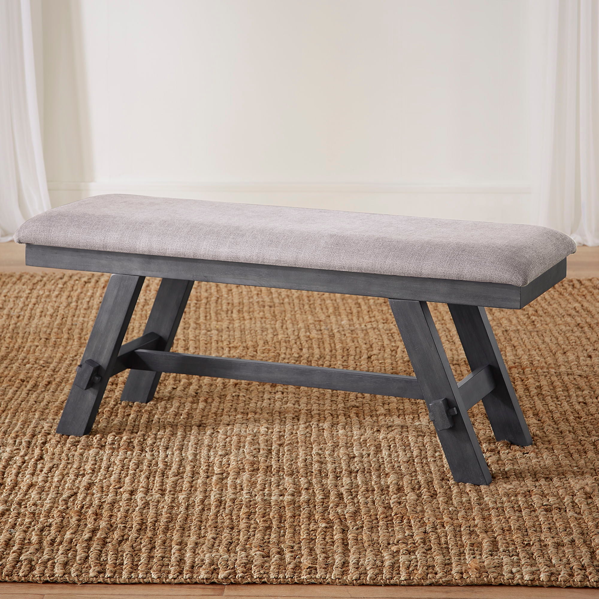 Liberty Furniture Lawson – Bench (RTA) – Gray