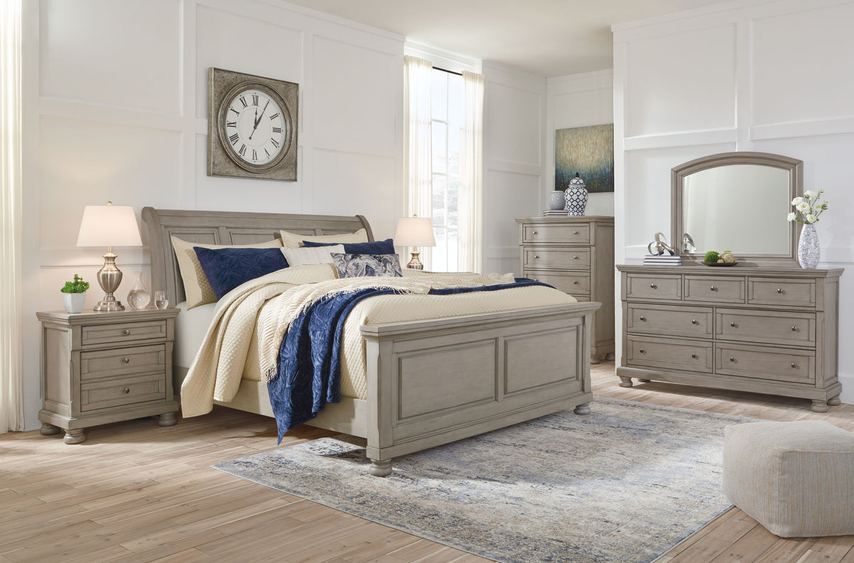 Lettner – Sleigh Bed Set