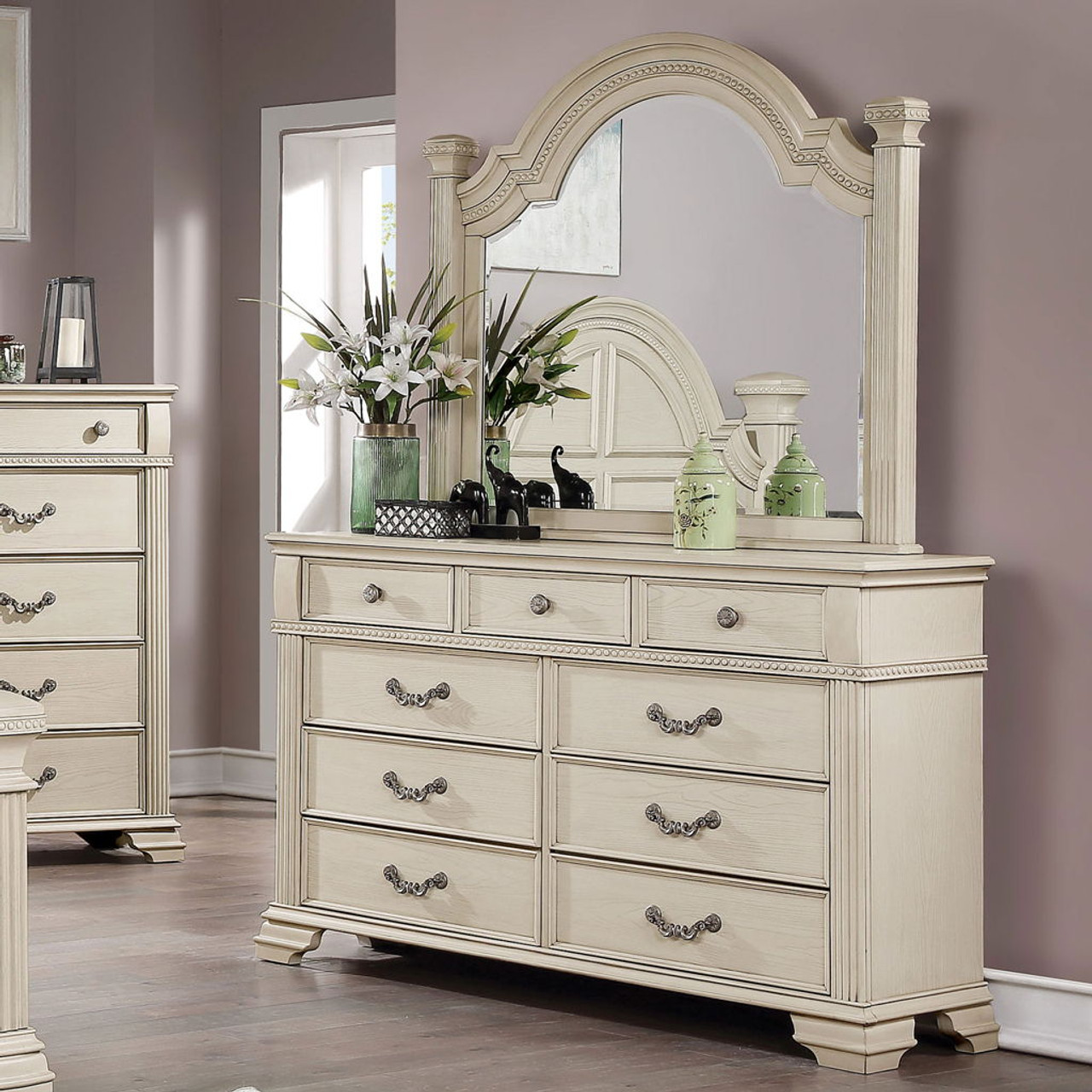 Pamphilos – Dresser – Antique White