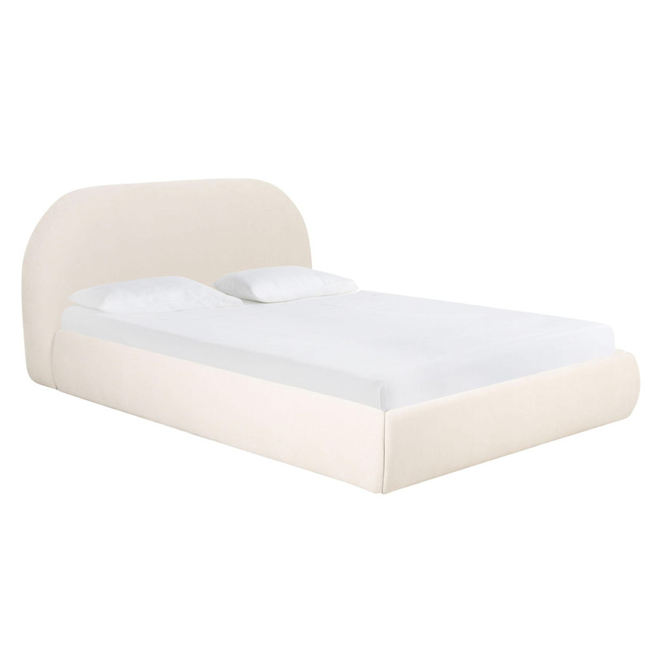 Bara – Textured Velvet Bed