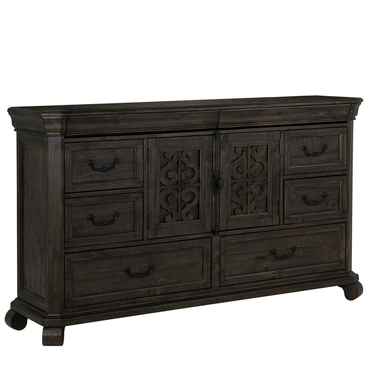 Bellamy – Drawer Dresser – Peppercorn