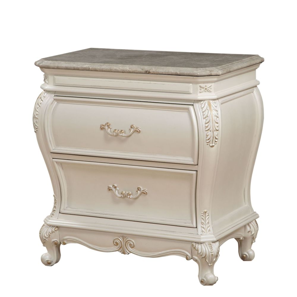 Chantelle 31″H 2 Drawers Nightstand