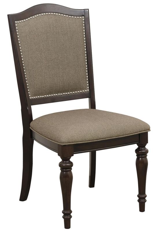 Homelegance Marston Side Chair in Dark Cherry (Set of 2) 2615DCS