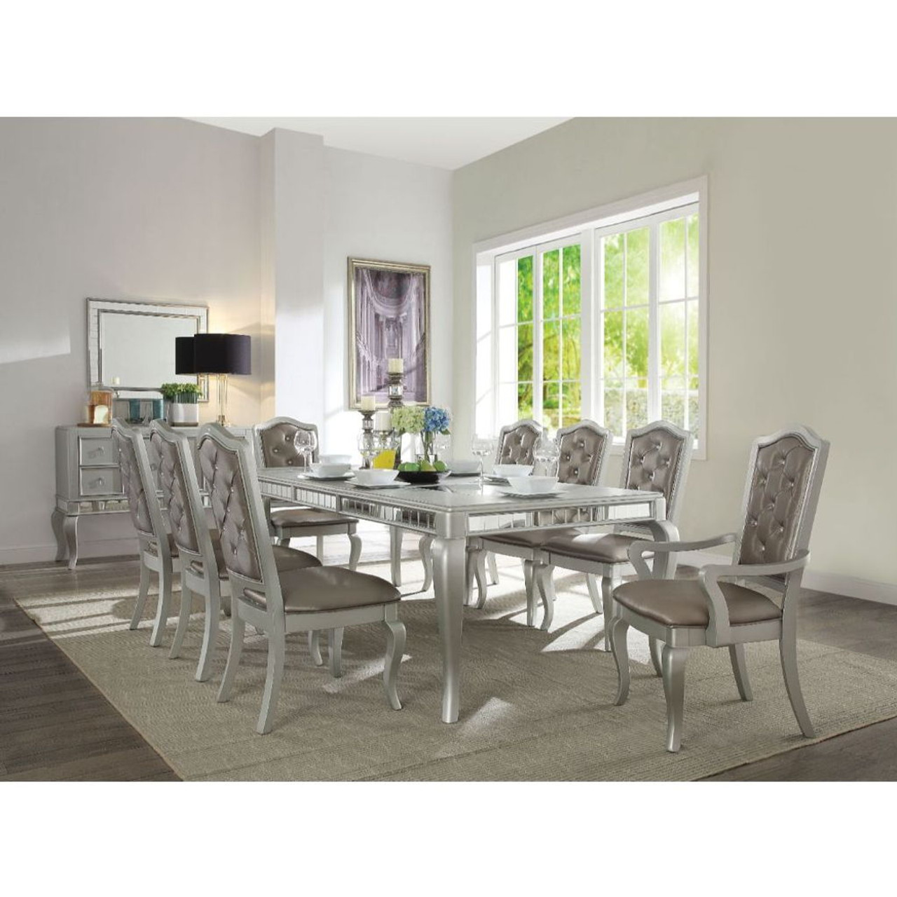 Francesca – Dining Table – Champagne