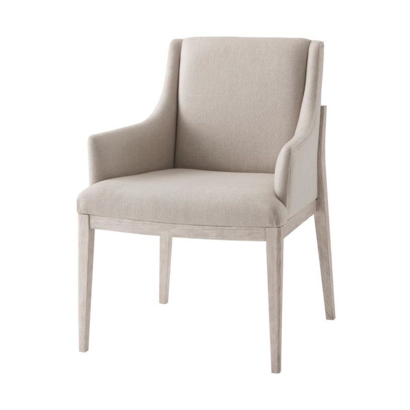 Theodore Alexander Valeria Dining Armchair (Set of 2) 4100-956.1BFJ  CODE:UNIV20 for 20% Off