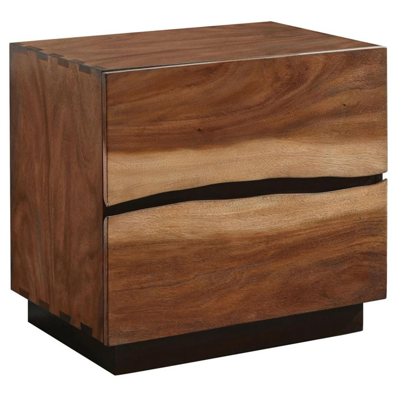 Winslow – 2-Drawer Nightstand – Smokey Walnut