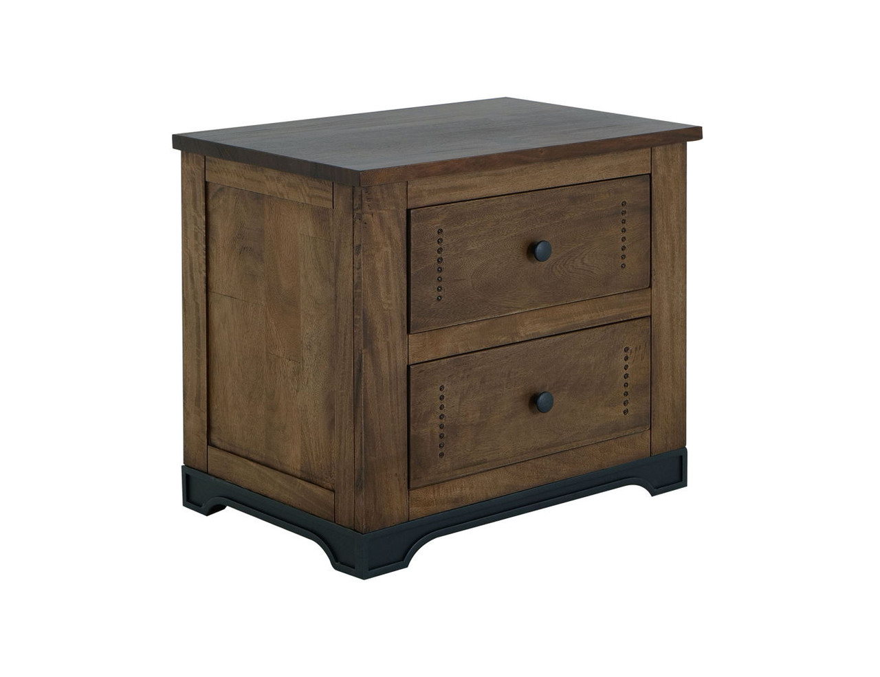 Parota III – Nightstand – Barrel Brown