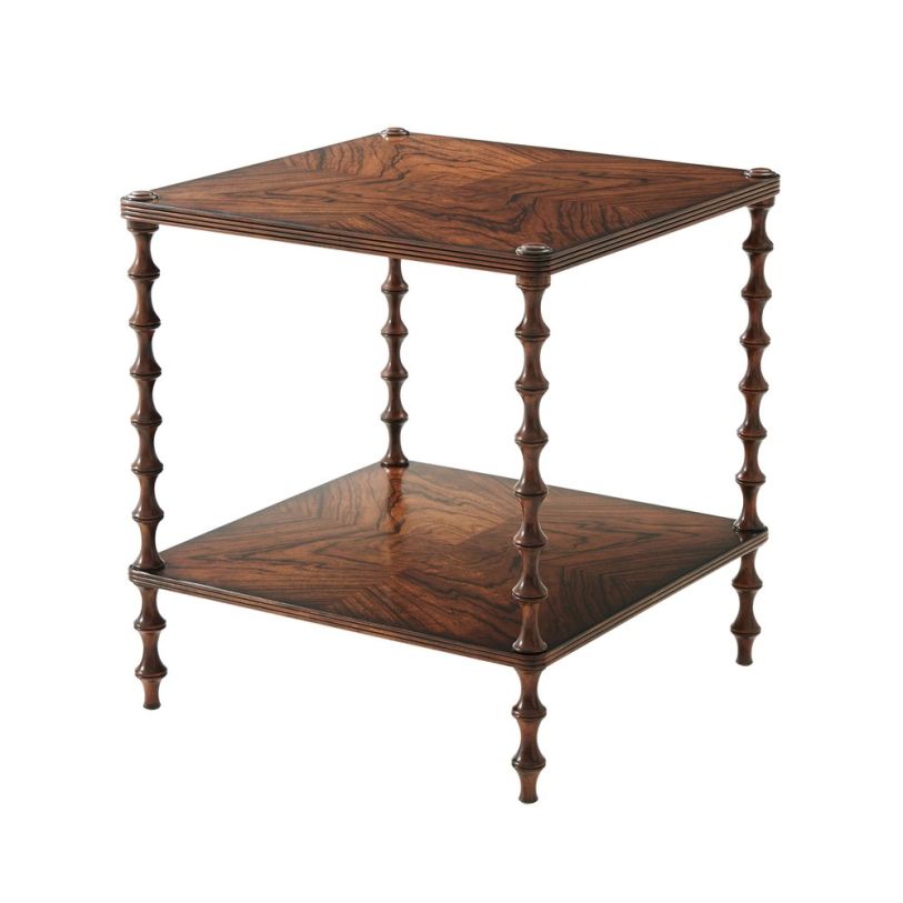 Theodore Alexander Variations on the Bobbin Side Table 5005-601  CODE:UNIV20 for 20% Off