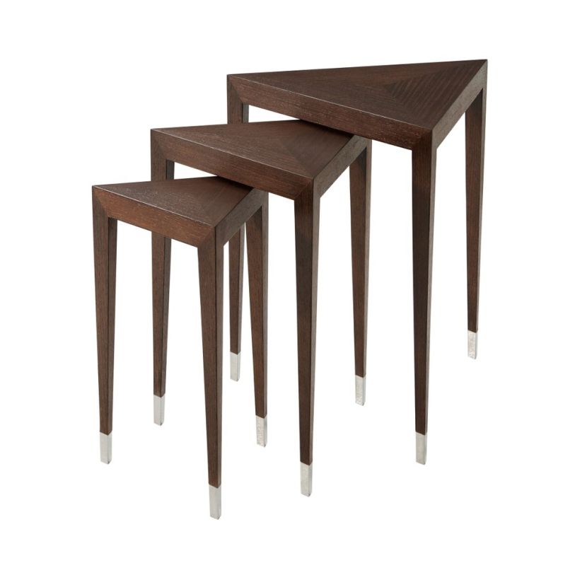 Theodore Alexander Triangulate Nest of Tables 5005-862  CODE:UNIV20 for 20% Off