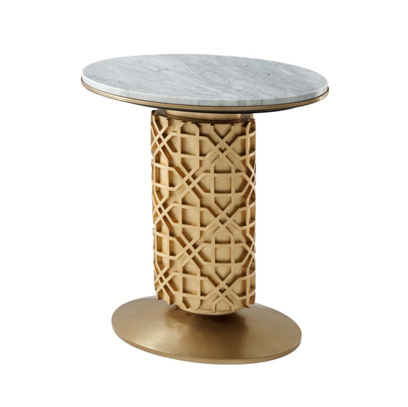 Theodore Alexander Colter Side Table 5042-006  CODE:UNIV20 for 20% Off