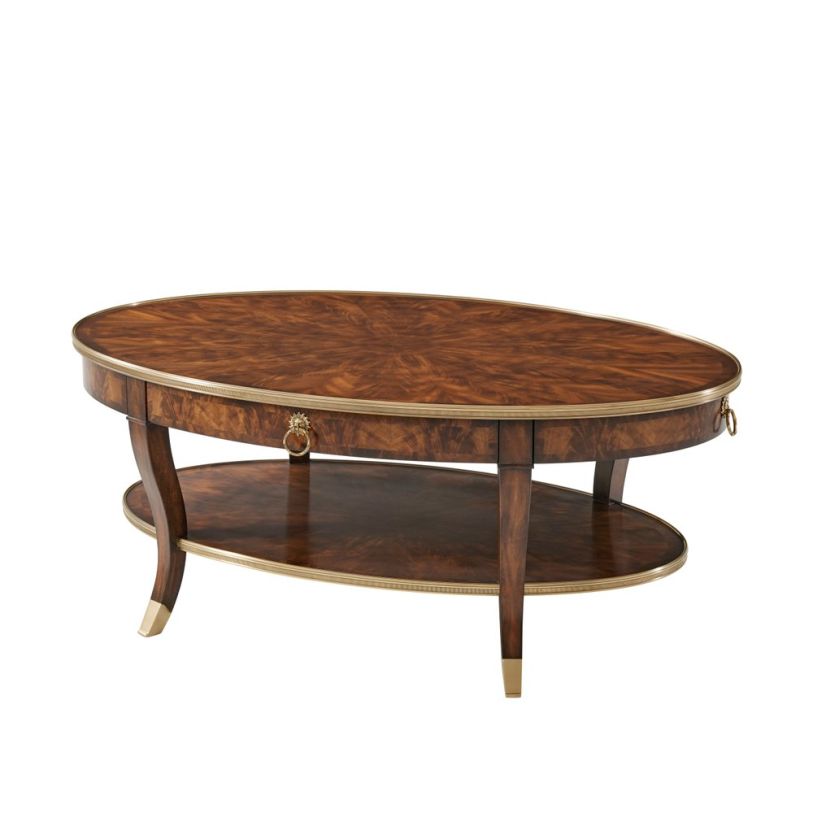 Theodore Alexander Around in Circles Cocktail Table 5105-158  CODE:UNIV20 for 20% Off