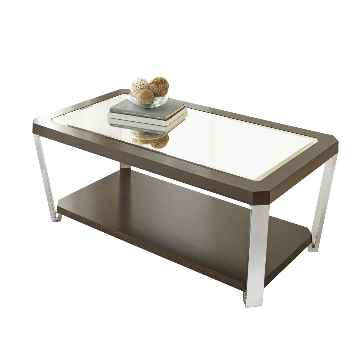 Truman – Cocktail Table – Brown