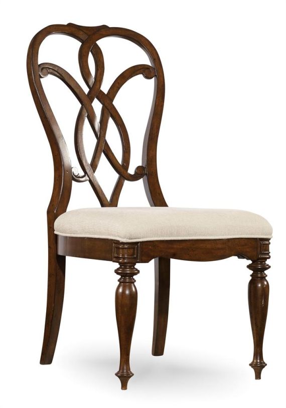 Hooker Furniture Leesburg Splatback Side Chair (Set of 2) in Mahogany 5381-75310