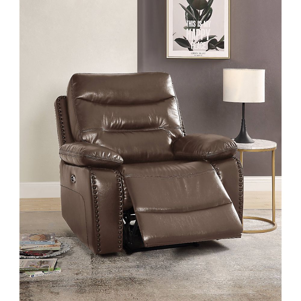 Aashi 42″W Upholstered Power Motion Recliner