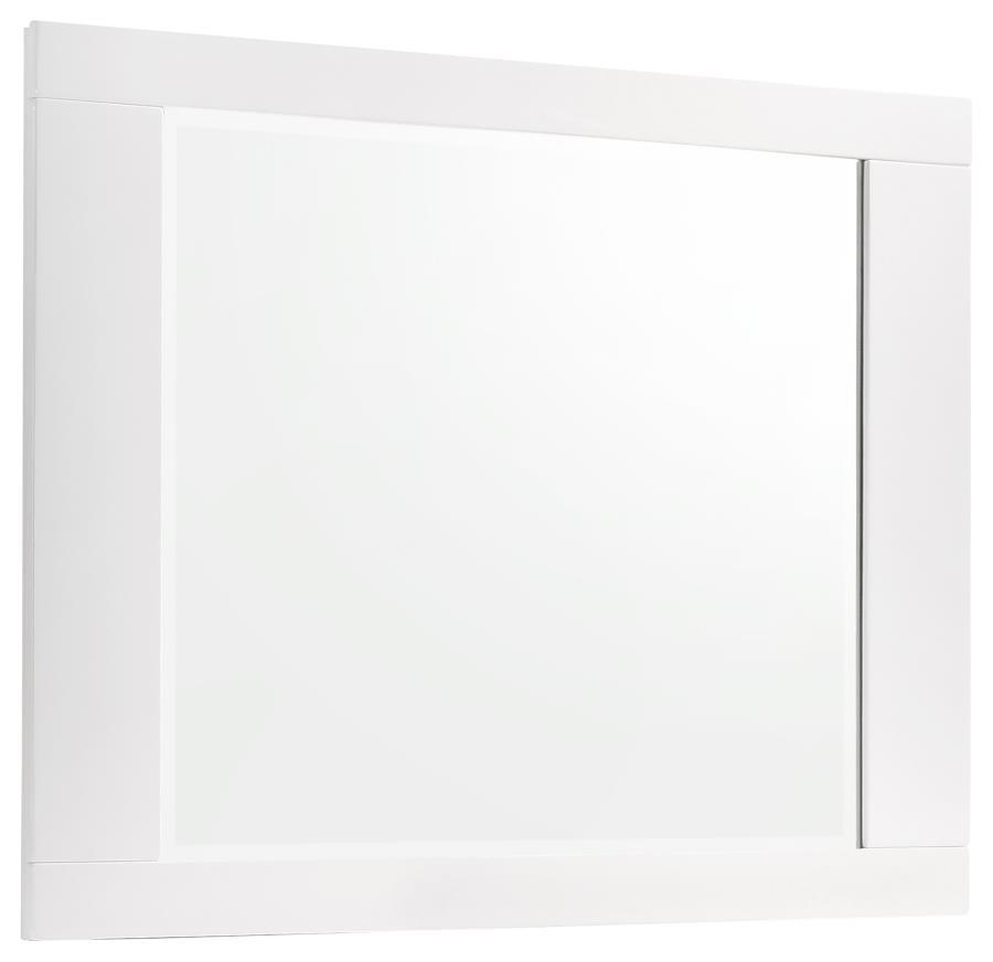 Felicity – Dresser Mirror – White High Gloss