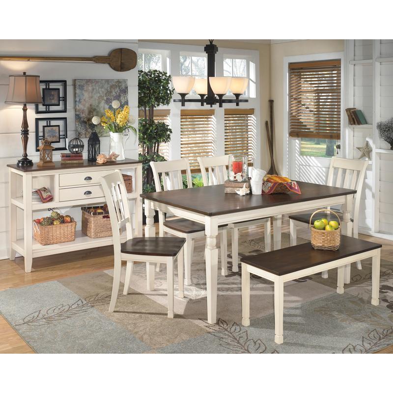 Signature Design by Ashley Whitesburg D583D24 7 pc Dining Set