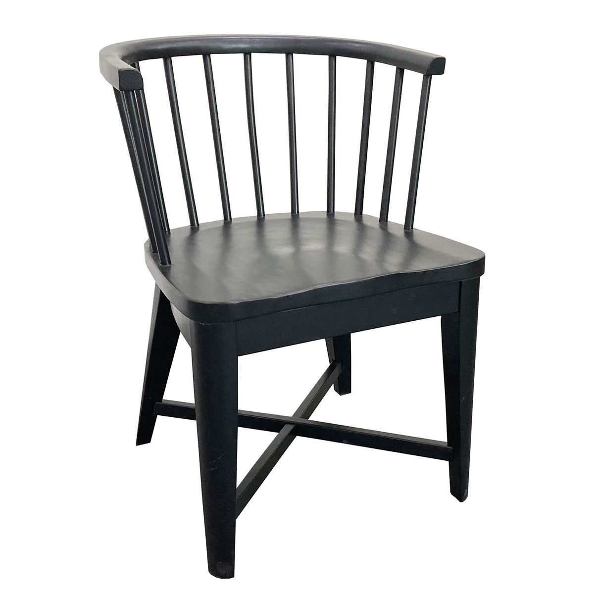 Americana Modern Dining – Barrel Dining Chair (Set of 2) – Black