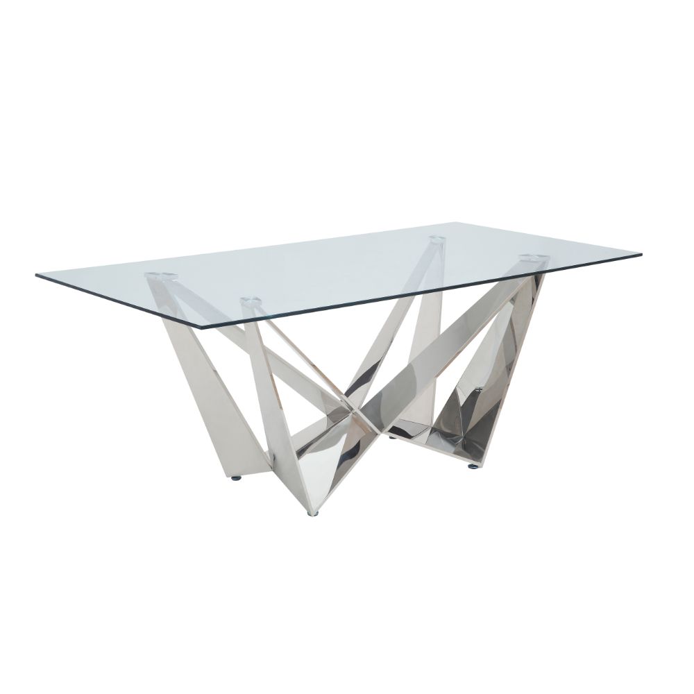 Dekel Rectangular 79″L Dining Table