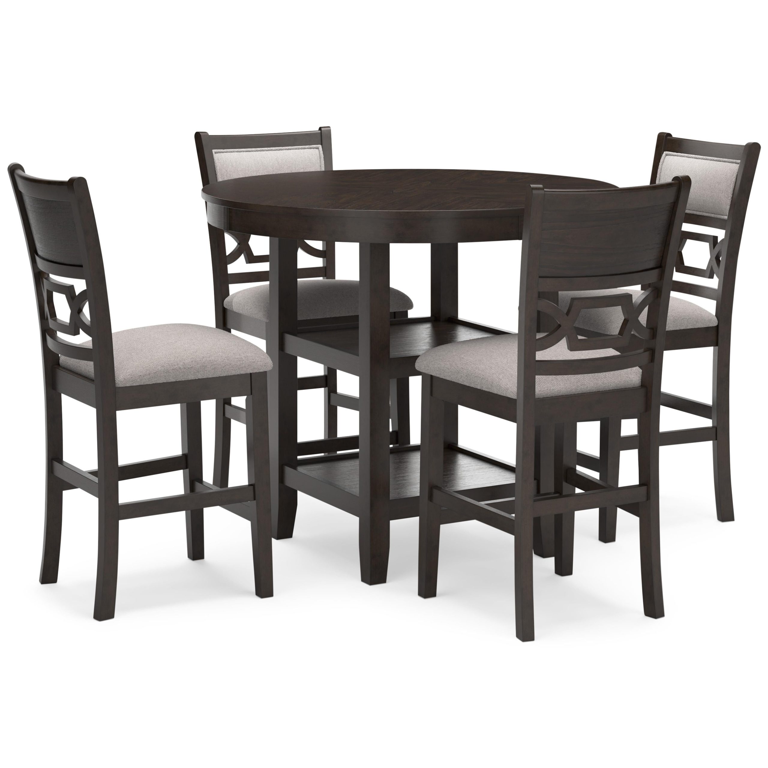 Signature Design by Ashley Langwest 5 pc Counter Height Dinette D422-223