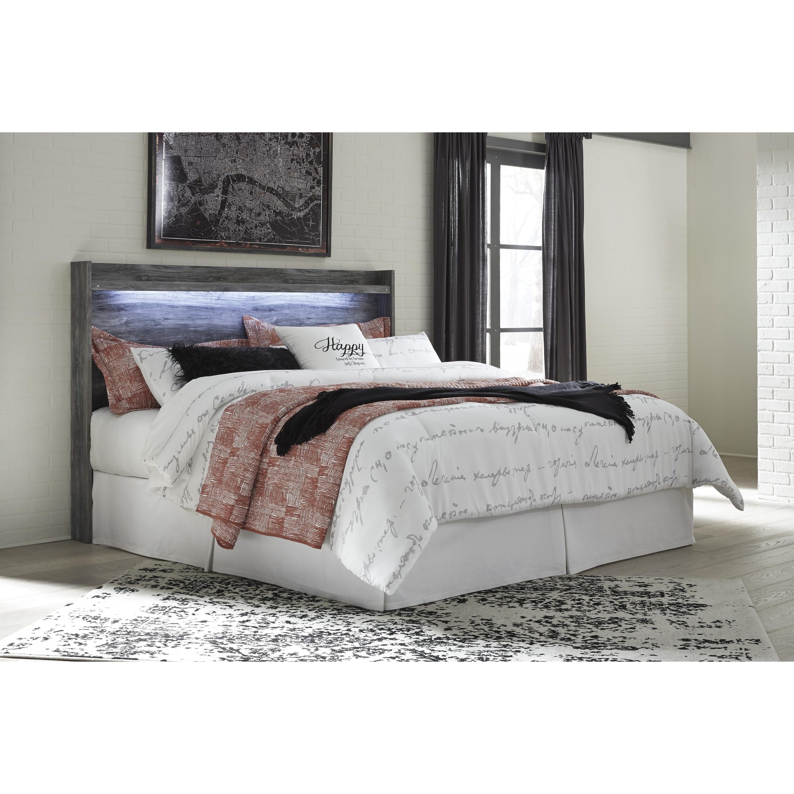 Signature Design by Ashley Baystorm B221-58 King Panel Headboard