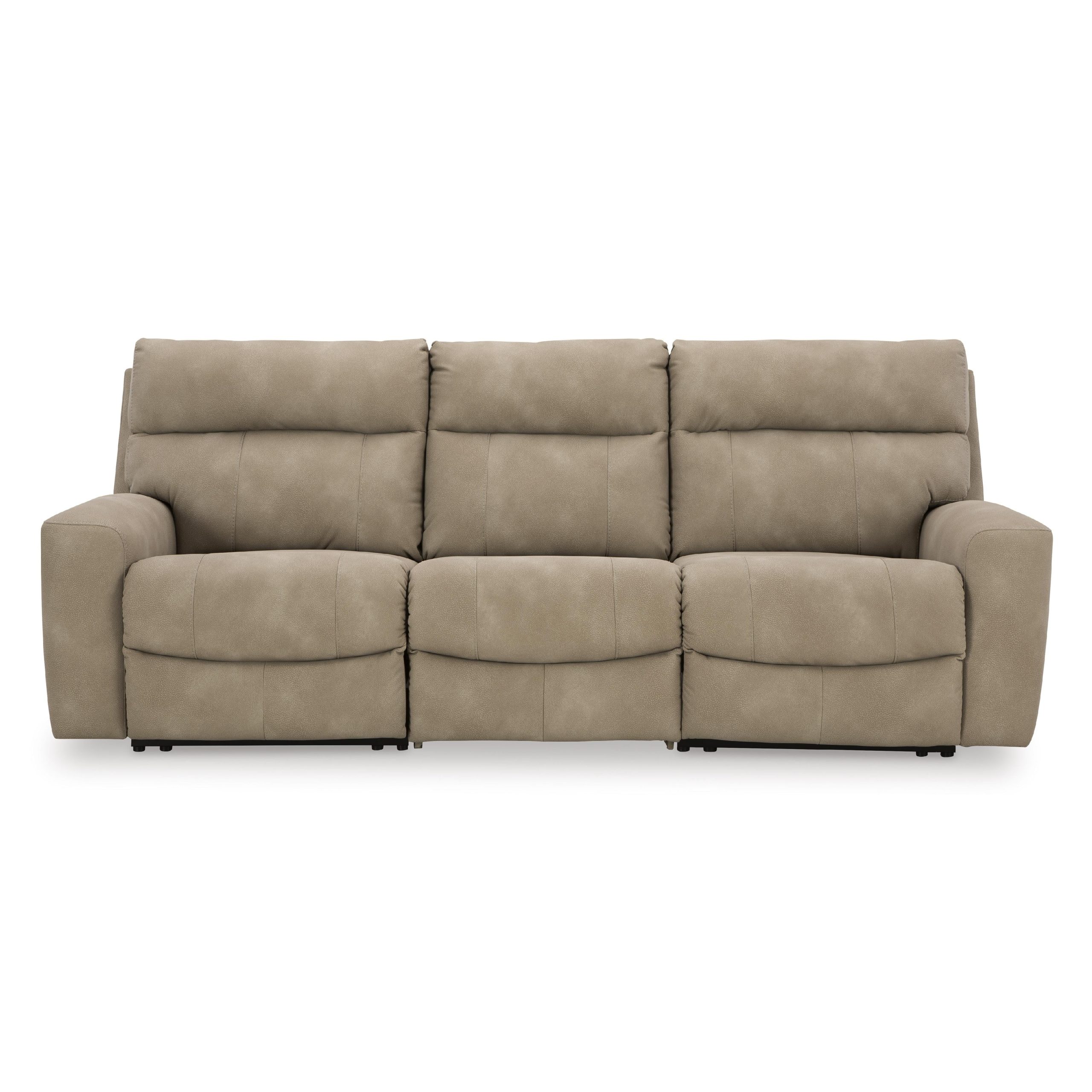 Signature Design by Ashley Next-Gen DuraPella Power Reclining Leather Look 3 pc Sectional 6100446/6100458/6100462