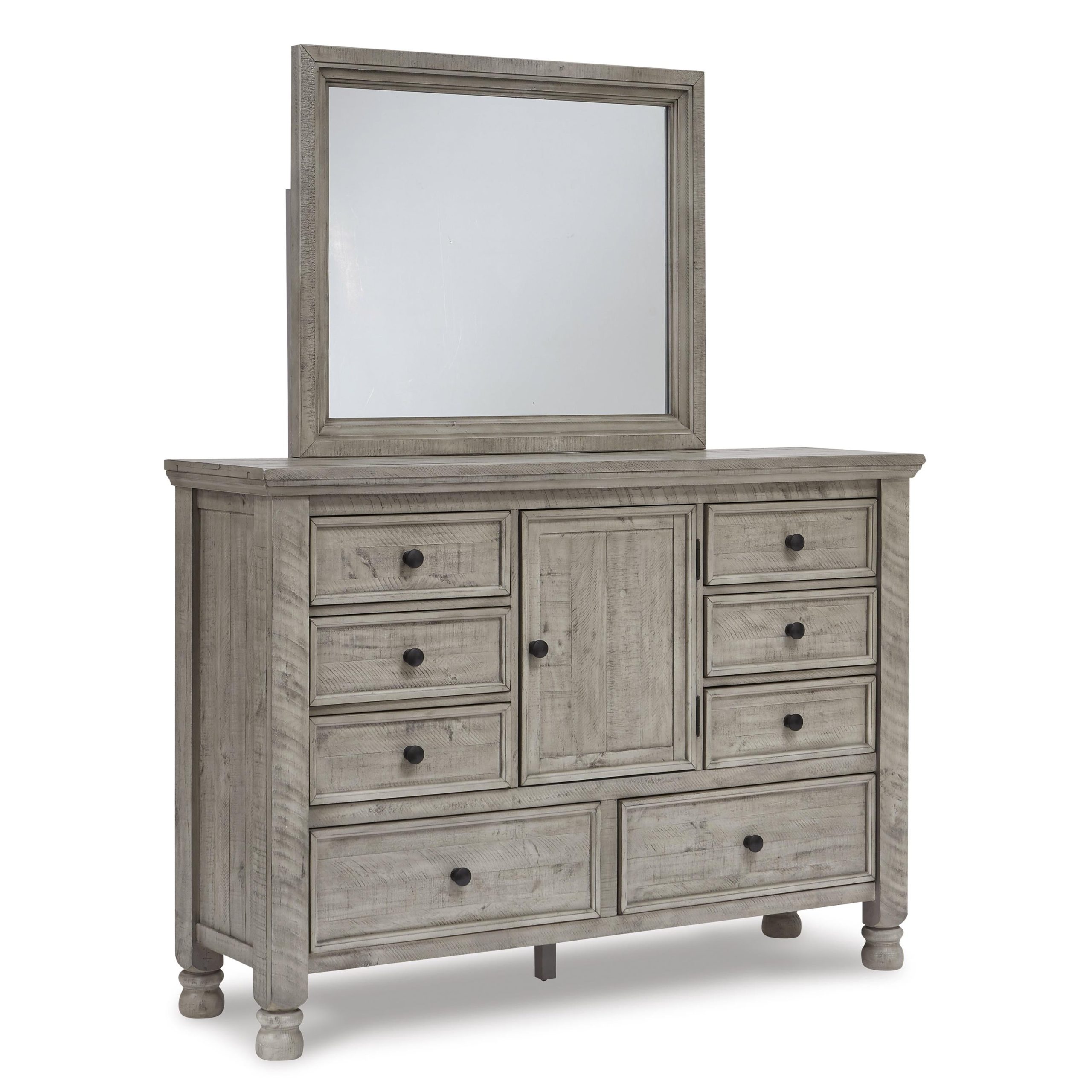 Millennium Harrastone 8-Drawer Dresser with Mirror B816-31/B816-36