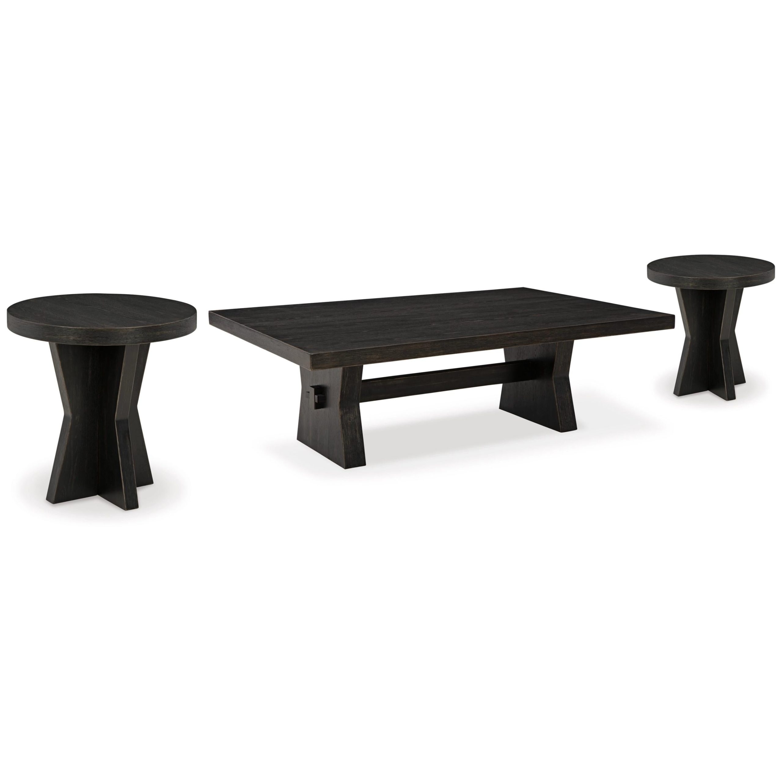 Signature Design by Ashley Galliden Occasional Table Set T841-1/T841-6/T841-6