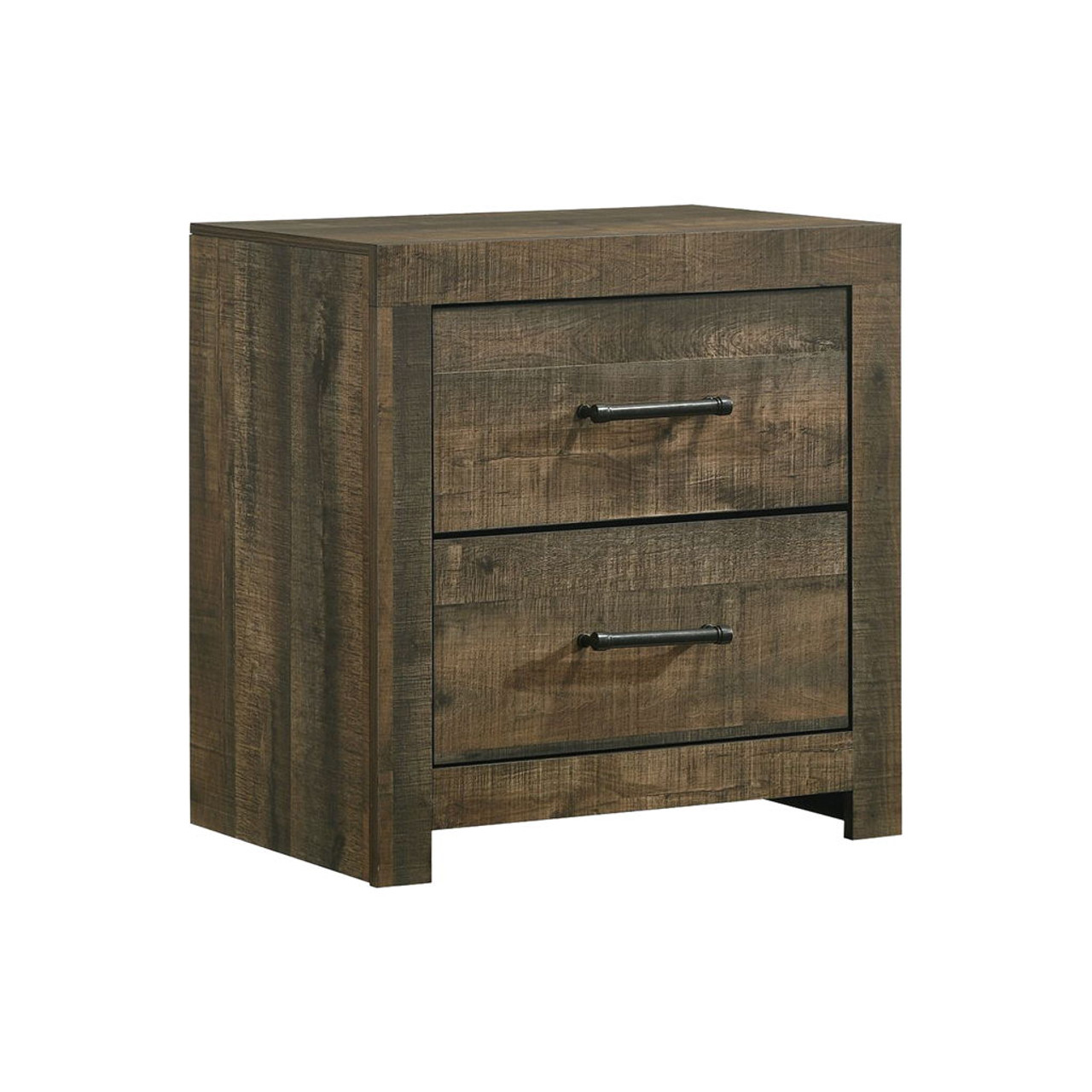 Bailey – 2-Drawer Nightstand – Walnut