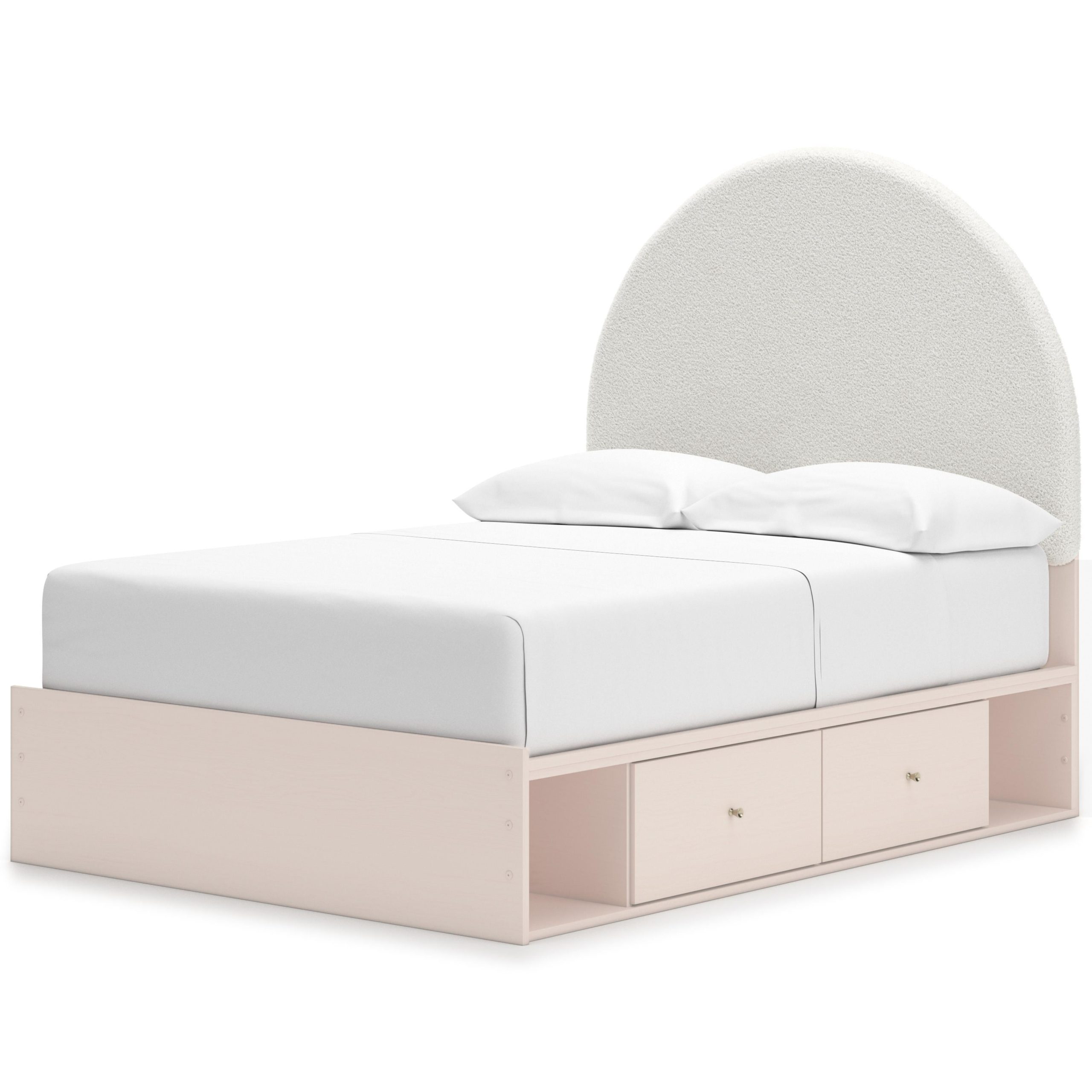 Signature Design by Ashley Wistenpine Full Upholstered Panel Bed with Storage B1323-87/B1323-84/B1323-150/B100-12