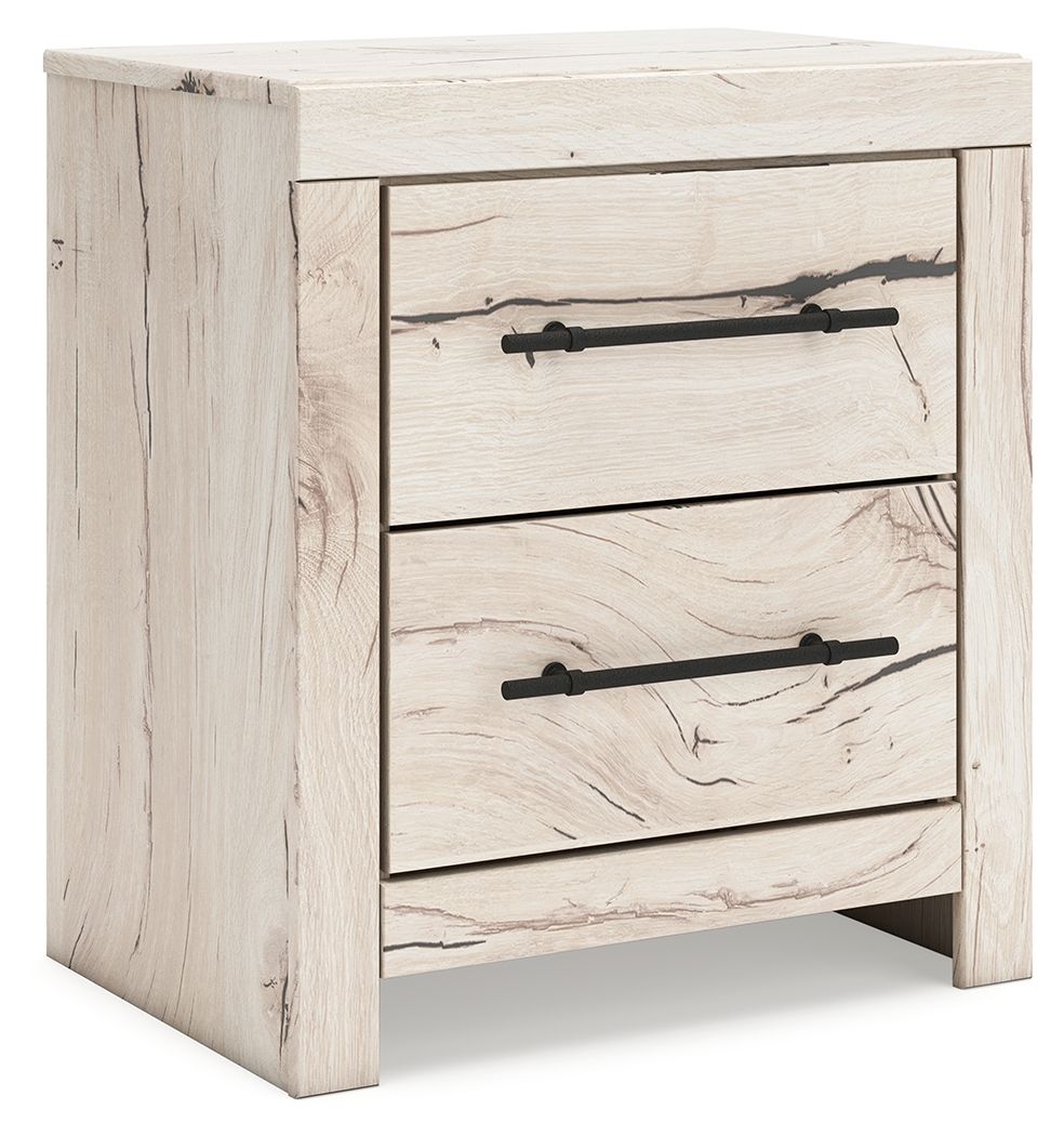 Lawroy – Light Natural – Two Drawer Night Stand