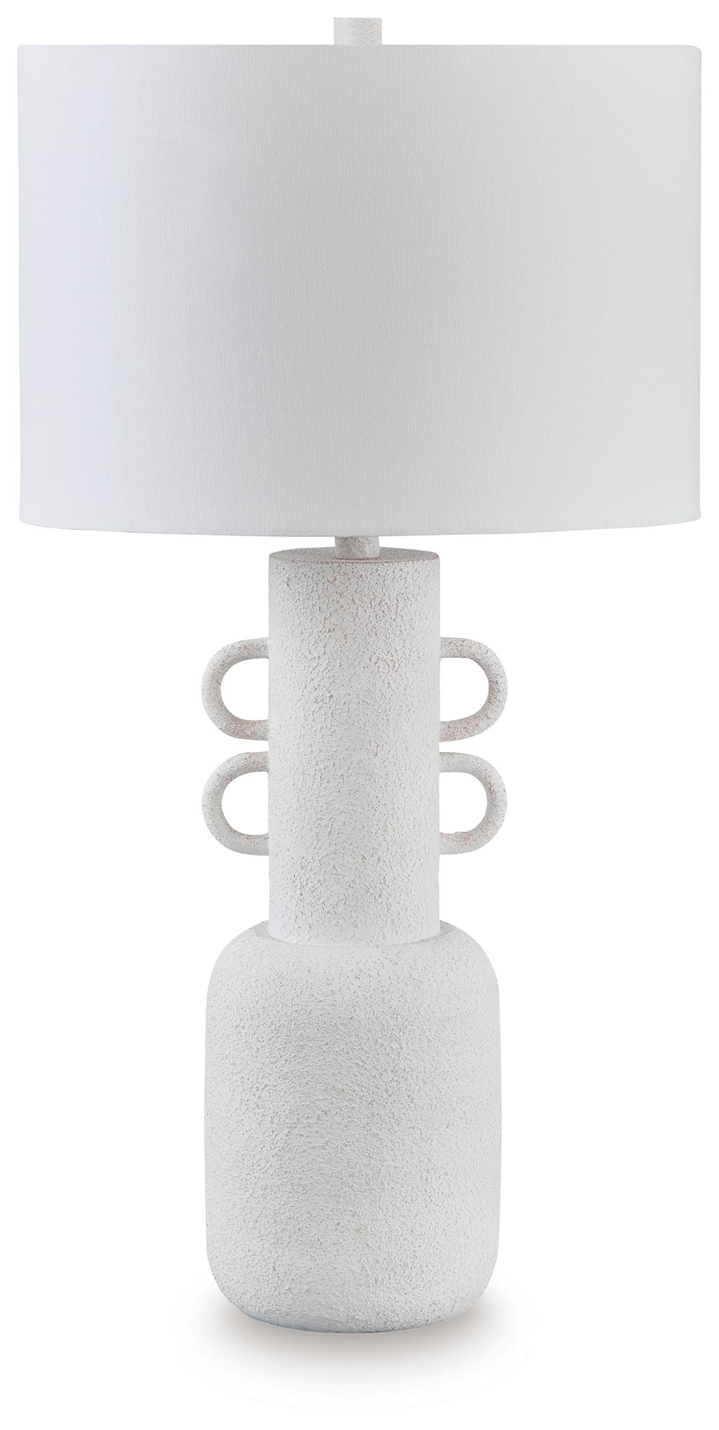 Perringhill – Distressed White – Metal Table Lamp