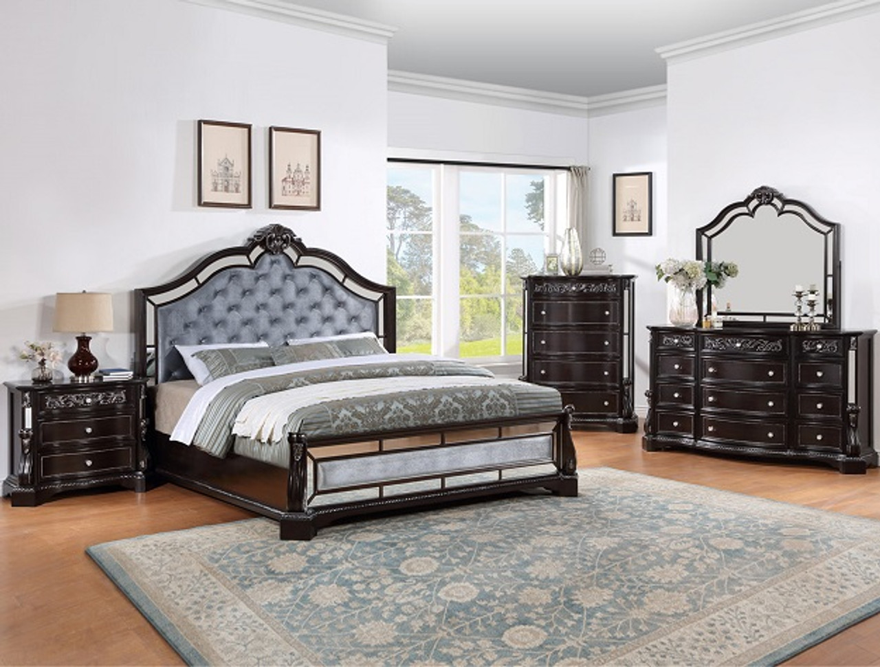 Bankston Bedroom Set in Brown