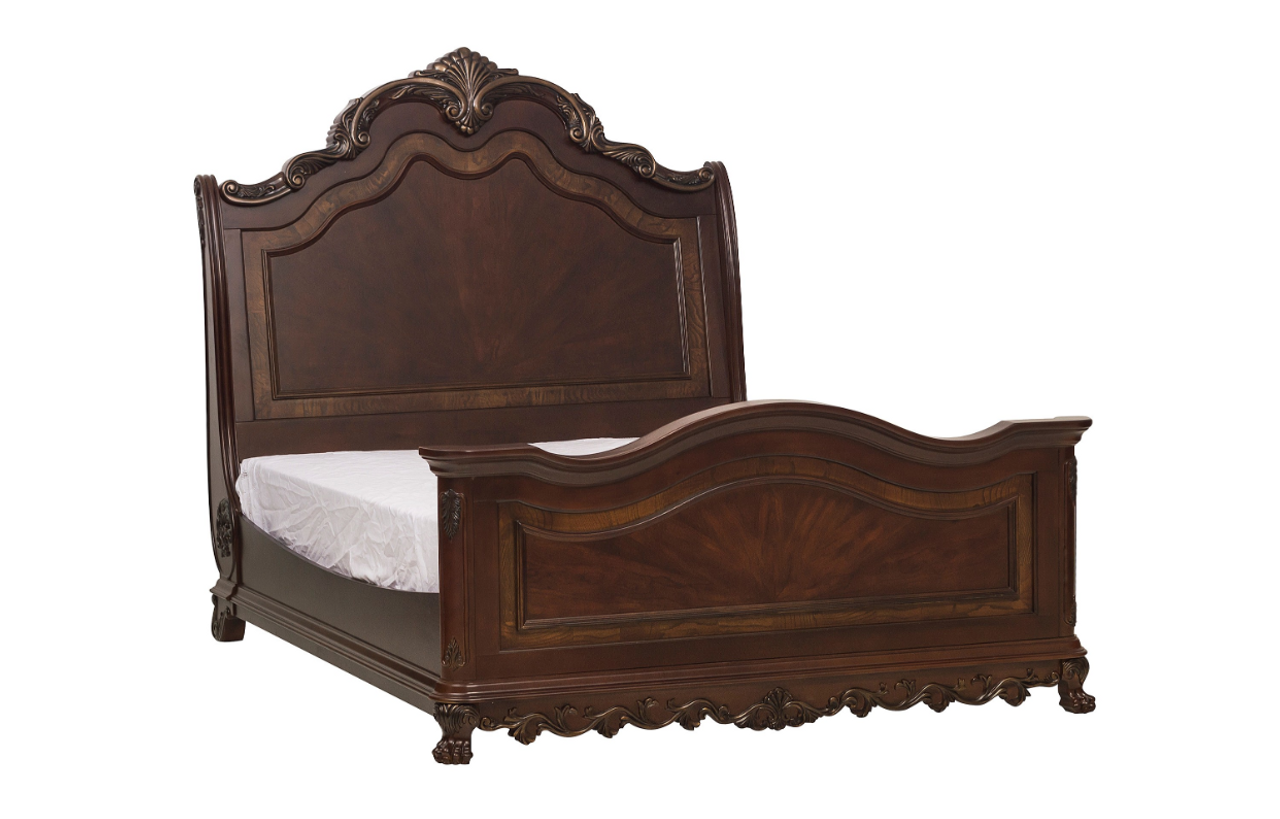 Sleigh Bed Deryn Collection