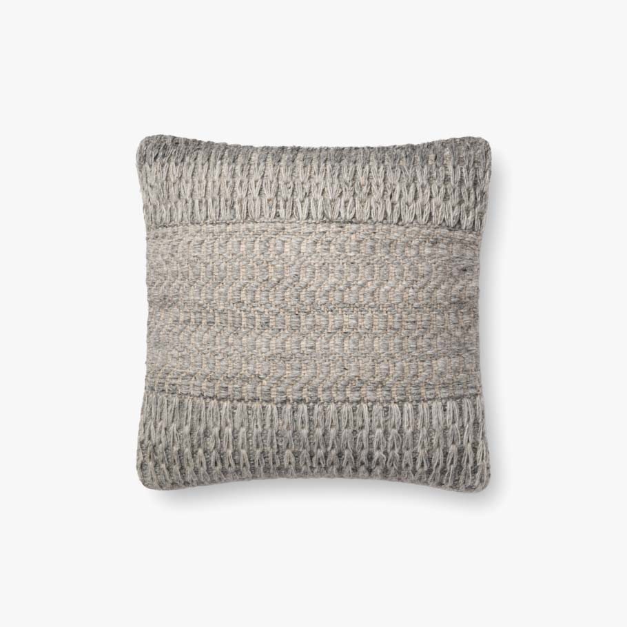 Loloi Pillows P0697 Grey