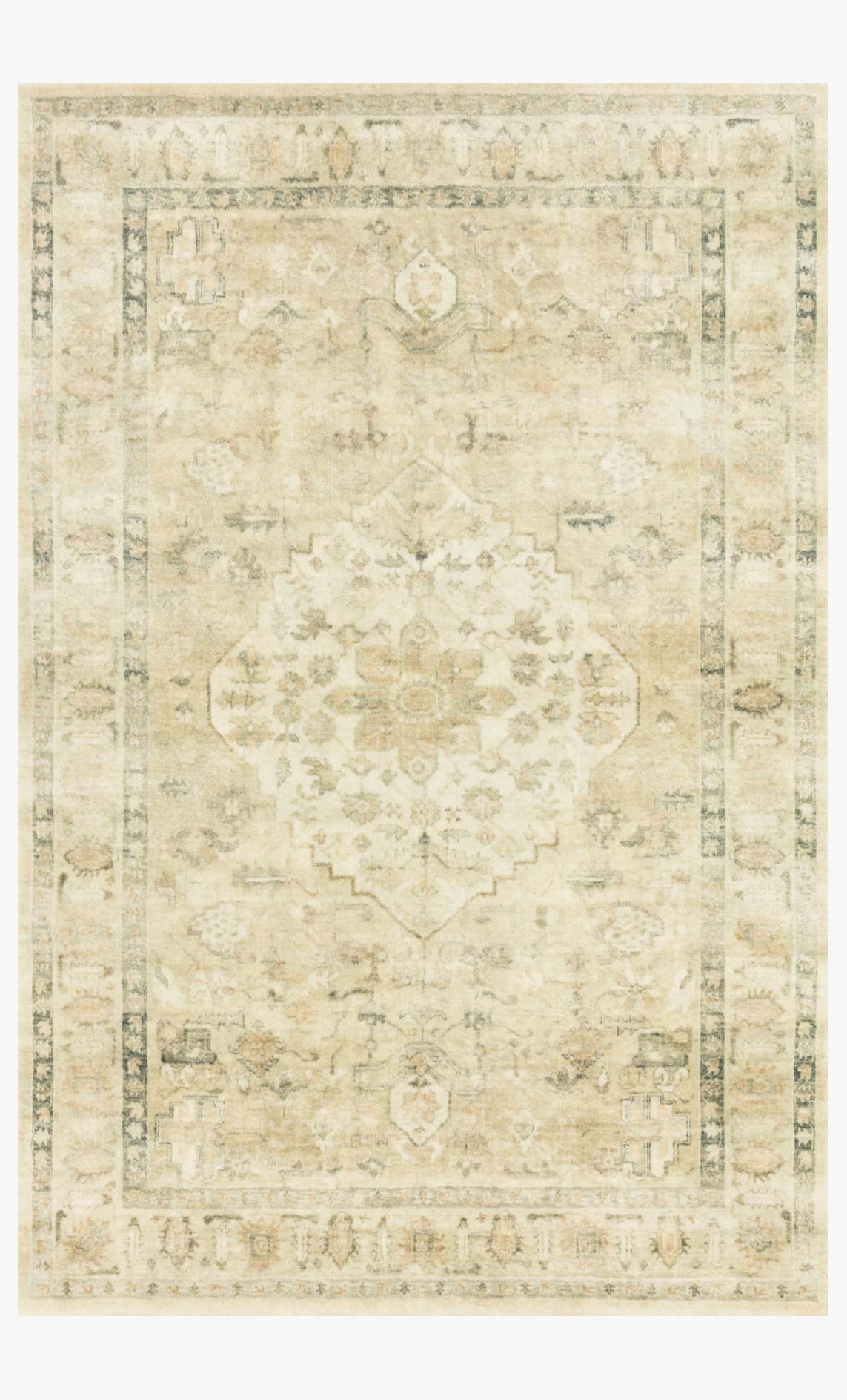 Loloi Rosette ROS-05 Sand / Ivory