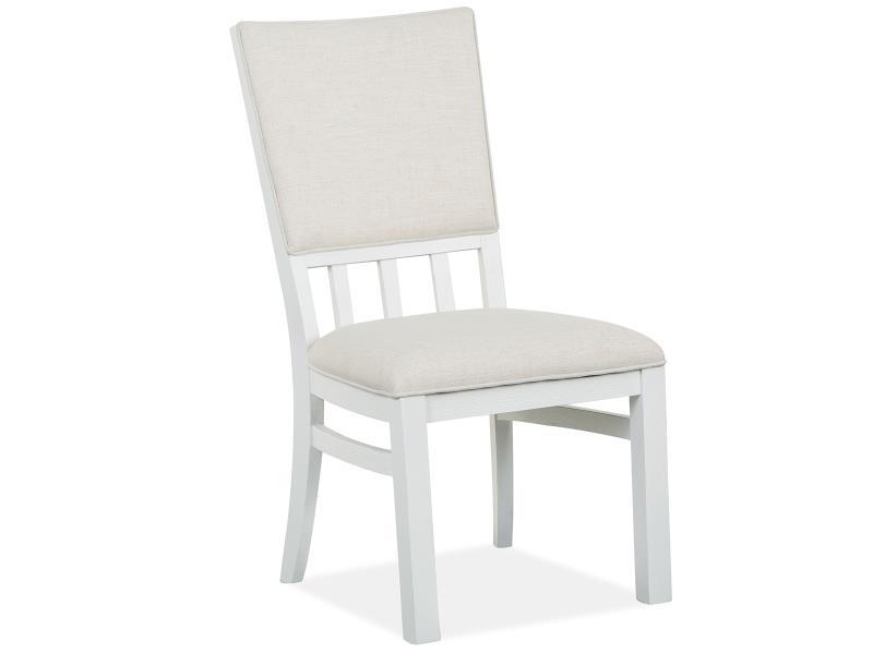 Harper Springs – Dining Side Chair With Upholstered Seat & Back (Set of 2) – Silo White