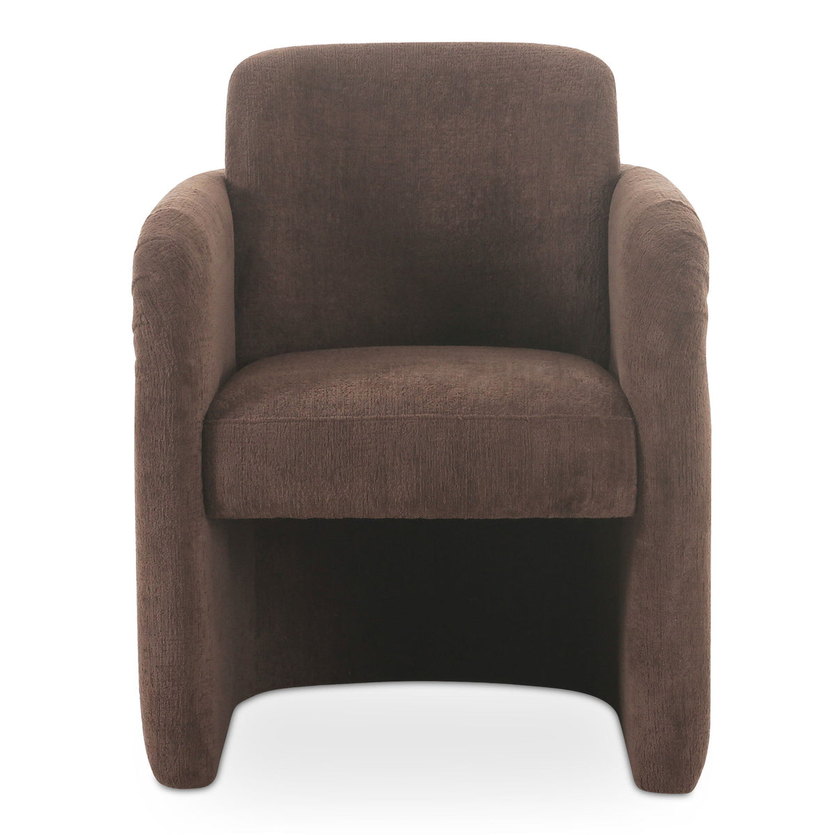 Mesto – Rolling Dining Chair – Dark Brown