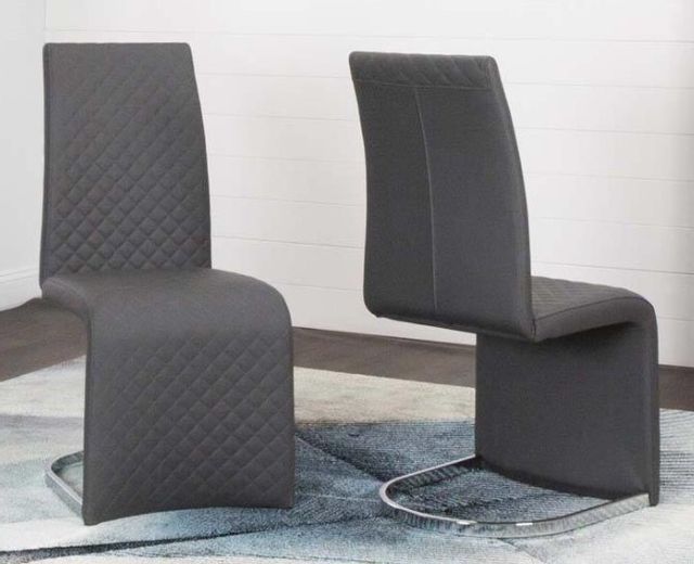 Cramco Toro Dining Chair (Set of 2) in Charcoal ND728-03