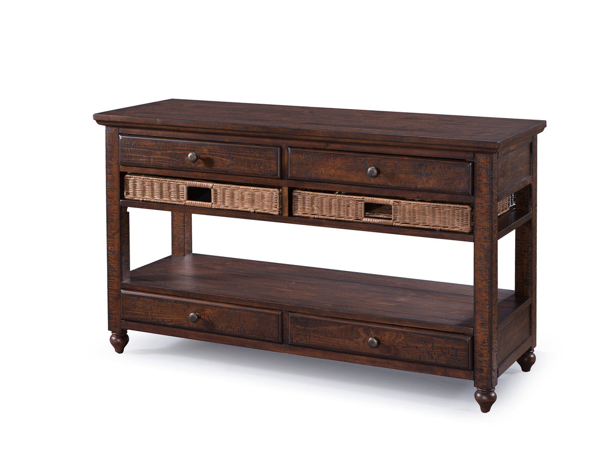 Cottage Lane – Wood Sofa Table – Coffee