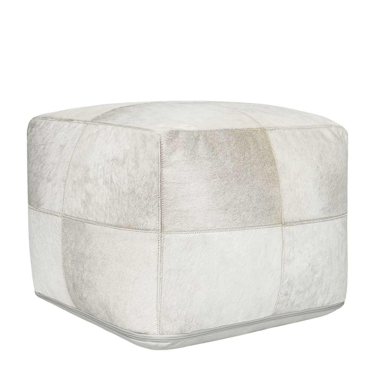 Poufs – Hide Canada Pouf – Ivory